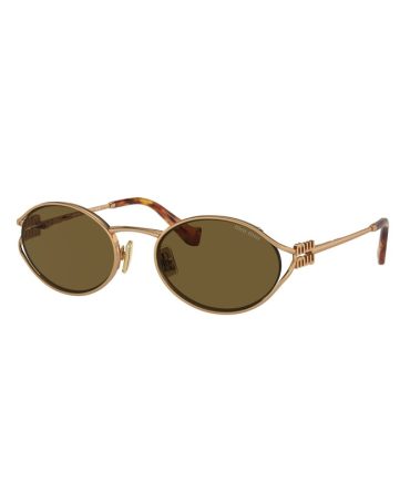 SMU52YS 7OE01T  brass gold/brown lens