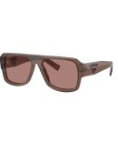 SPR22YS 190708 TRANSPARENT GREY/DARK GREY LENS