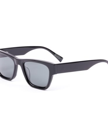 Boston black iron/grey polarised lens