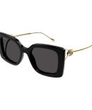 3689 Unisex Metal Large Aviator Frame w/ Green-Grey Lens