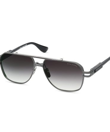 Kudro  DTS436-A-02 Black iron/grey gradient lens