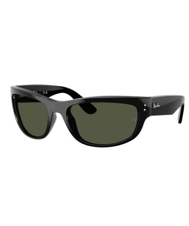 RB2289 901/31 (63) Mega Balorama black w/green lens