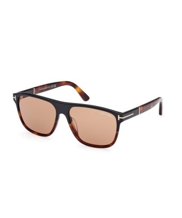 TF1081 05E  Frances black havana/ brown lens