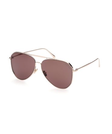 TF853 28E Charles rose gold/brown graduated lens