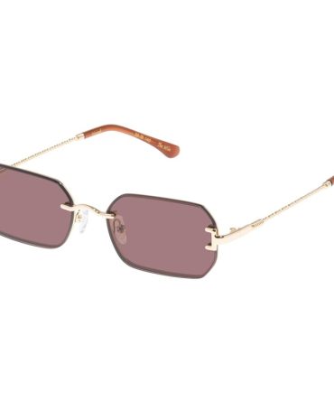 The Mila 2431805 gold/brown polarised lens