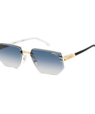 Carrera 1070/s 80s black white/blue gradient lens