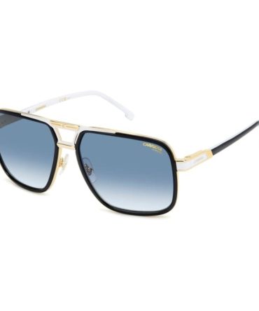 Carrera 1071/S 80S black white/blue gradient lens