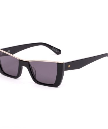 Florence black/gold/smokey grey lens