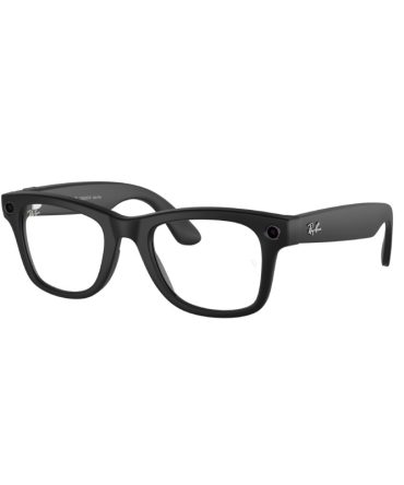 META RW4006 601S1M Wayfarer (50)  black/Camera/transition G15 lens