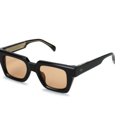 Ming 172-BL-LB black/amber lens