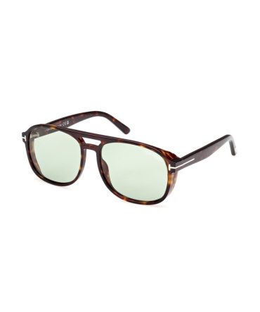 TF1022 52N Rosco havana/ vintage green lens