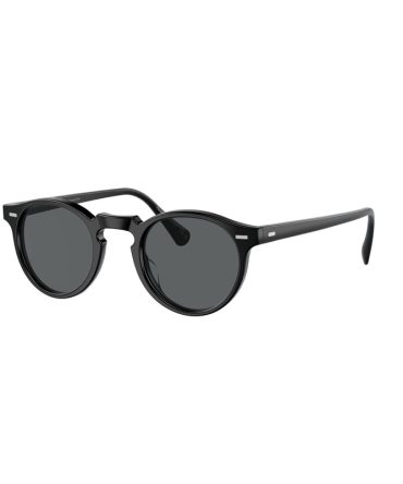 0OV5217S 1031P2  Gregory Peck (47)  matte black/grey polarised lens