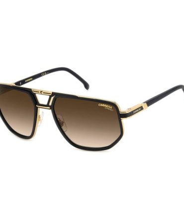 CARRERA 1072/S I46/GD matte black gold/brown gradient lens