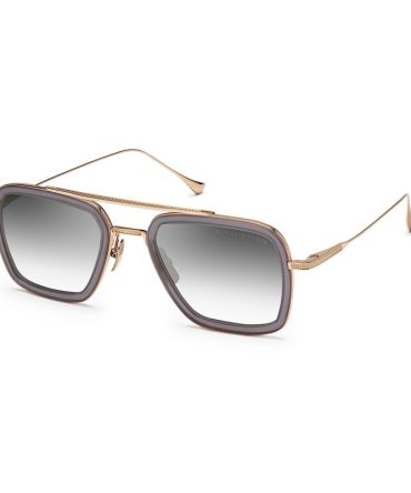 Flight 006 7806-U white gold dusty pink/grey gradient blue flashlens