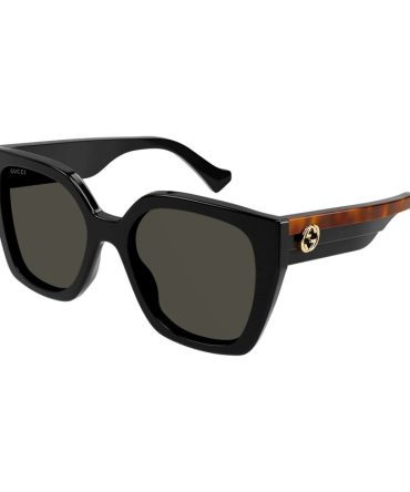 GG1300S 001 BLACK HAVANA/GREY LENS
