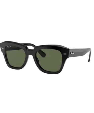 RB2186 901/58 (52) black/green polarised lens