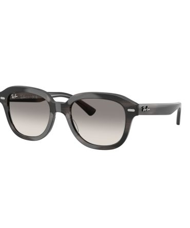 RB4398F 140432 (53) striped grey/clear grey gradient lens