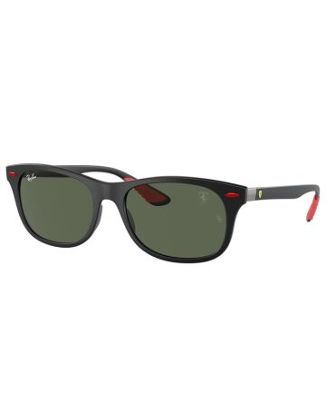 RB4607M F60271 Ferrari matte black/dark green lens