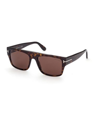 TF0907 52E Dunning havana/brown lens