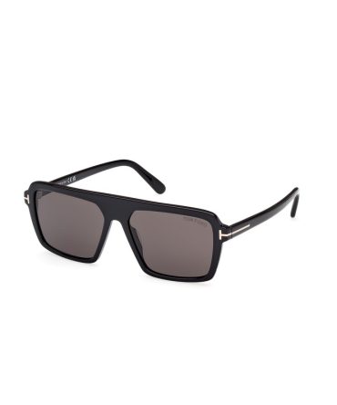 TF1176 01A Vincent shiny black/smoke lens