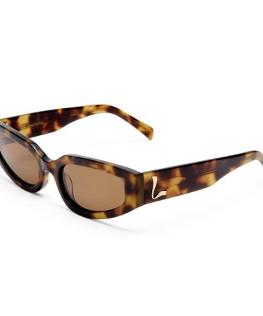 The Hayley 2531781 moss tort/brown mono lens