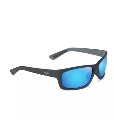 B766-08C Kanaio coast matte blue black stripe blue hawaii polarised