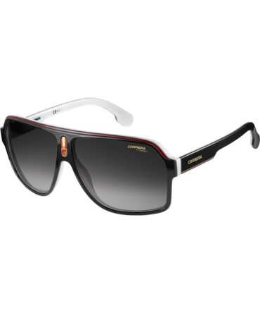 Carrera 1001/S  80S black/white/red grey lens