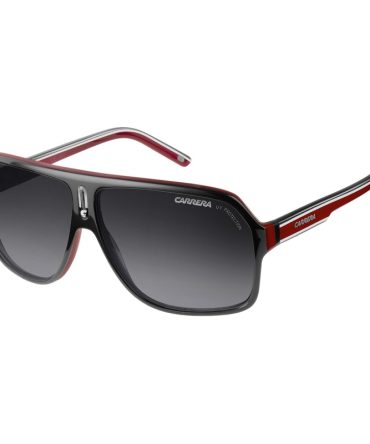 Carrera 27 XAV black white red /grey lens