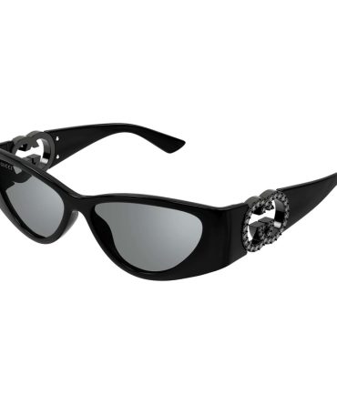 GG1824S 004 black/black crystal/grey lens