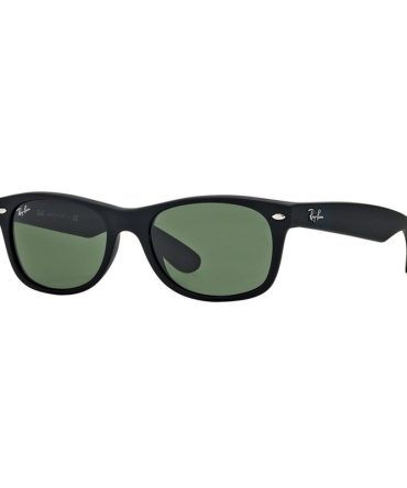 RB2132 622 (58) matte black/g15 green lens
