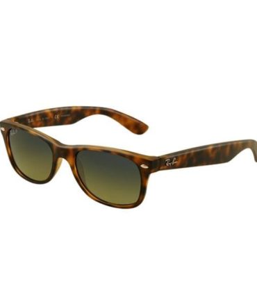RB2132 894/76 (55) MATTE HAVANA /BLUE  POLARISED LENS