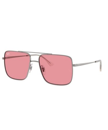 RB3758 004/84 (56) gunmetal/pink lens