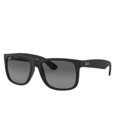 RB4165 622/T3 (55) justin matte black/grey gradient polarised lens