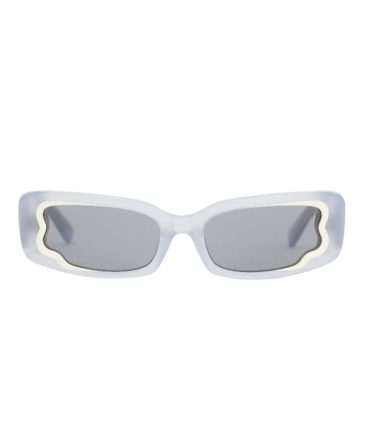 Refraction milky blue