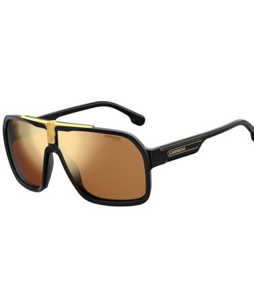 Carrera 1014/s I46 mate black/gold mirror lens