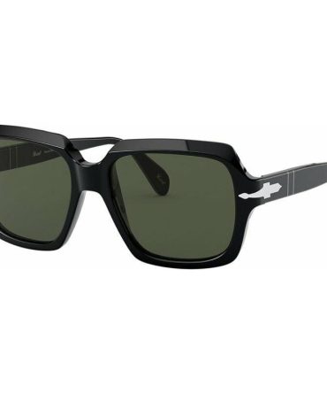 PO0581s 95/31 BLACK/GREEN LENS