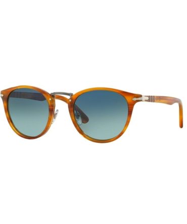 PO3108 960/S3 [49]light havana/blue gradient polarised lens