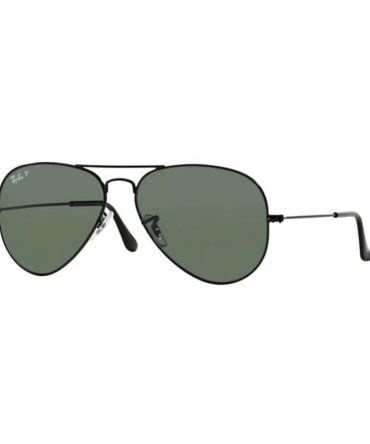 RB3025 002/58 [58] black frame/green polarised