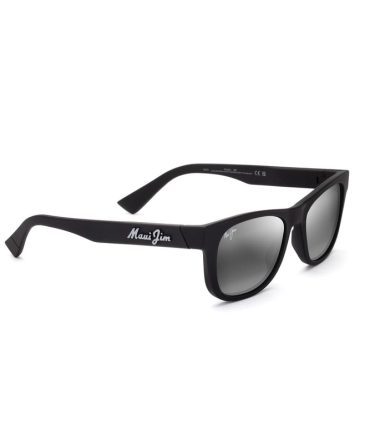 687-02 Kaulike matte black/neutral grey polarised lens