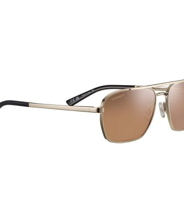 Ansel SS600001 shiny light gold/polarised drivers lens