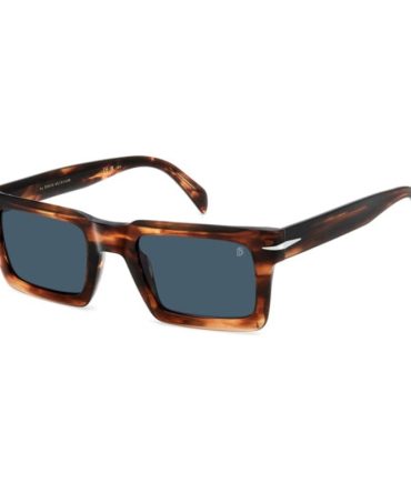 DB 7126/S EX4/KU brown horn/blue lens