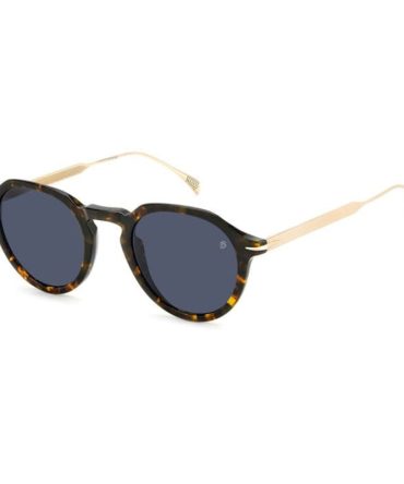 DB1098/S 21K havana gold/ blue lens