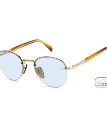 DB1173/S T5U/QZ brown horn/photocromaticazure lens