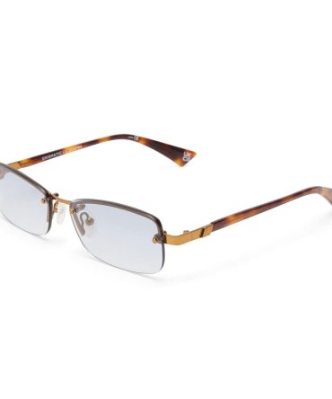 Enigmatic 2552165 antique gold/vintage tortoise tan graduated flash mirror lens