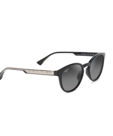 GS636-14 HieHie black grey gradient polarised lens
