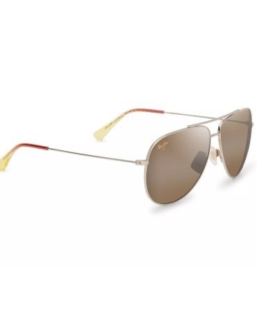 H674-16B Hau’oli XL shiny light gold/HCL bronze polarised lens