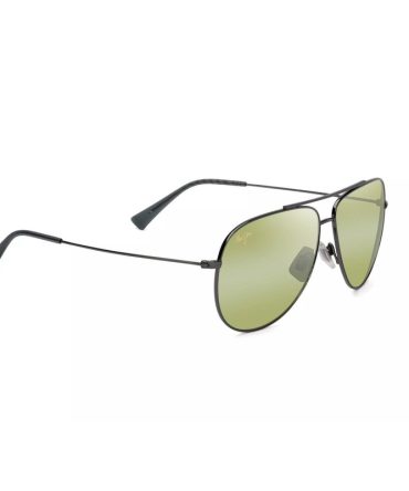 HT674-17A  Hau’oli XL shiny dark ruthenium/maui HT polarised lens