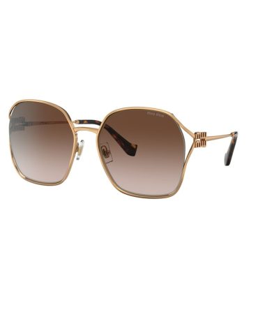 SMU52WS 7OE6S1 (60) brass/ brown gradient lens